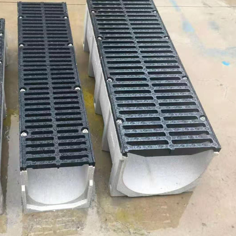 Lineære duktilt jern dreneringsrist