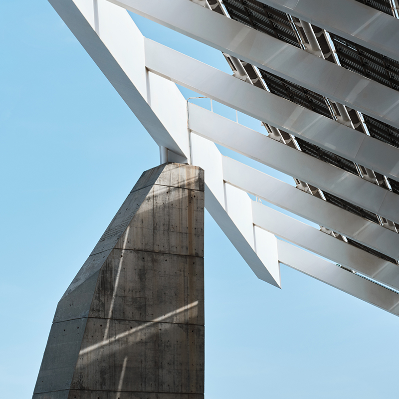 Flytende design arkitektoniske GRC gardinveggpaneler